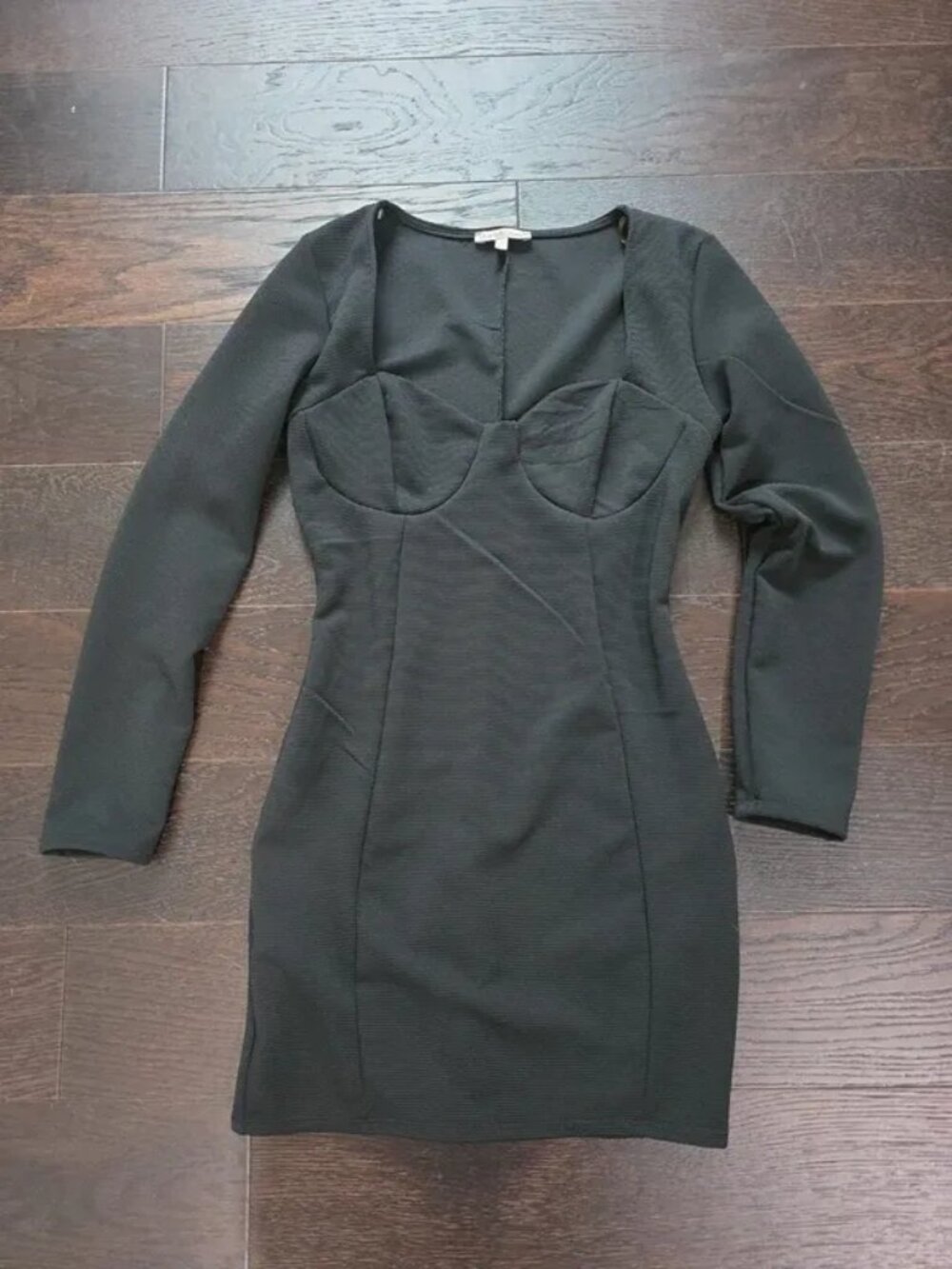 Women's Charlotte Russe sz Small Long sleeve Sexy Little Black Dress